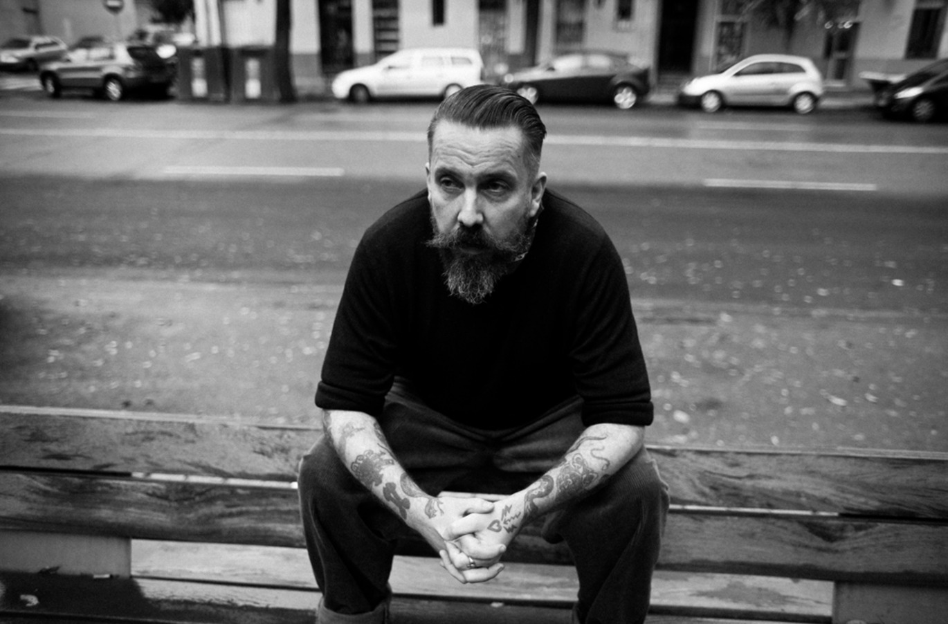In the booth with Andrew Weatherall