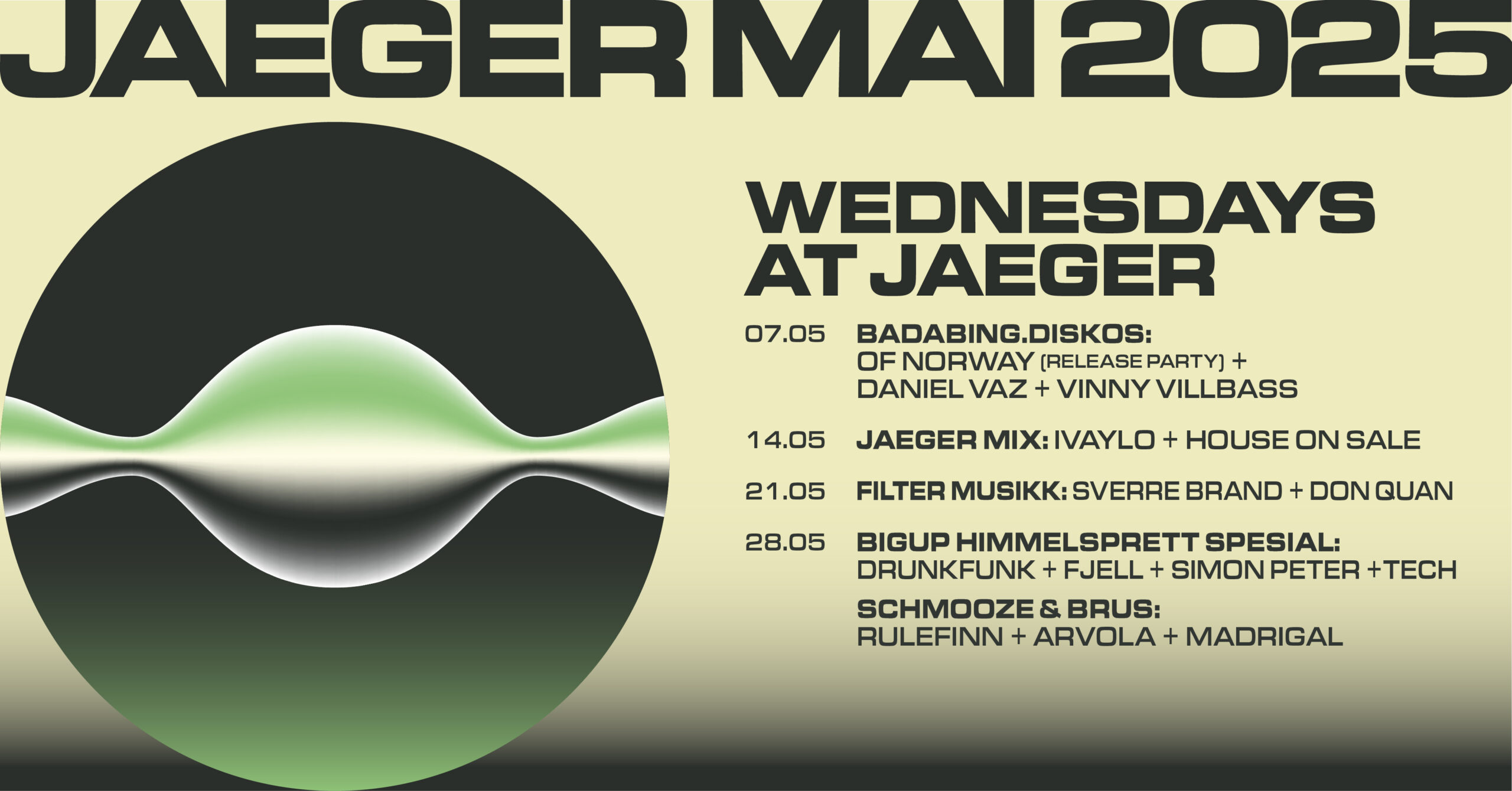 WEDNESDAY Filter Musikk: Sverre Brand + Don Quan