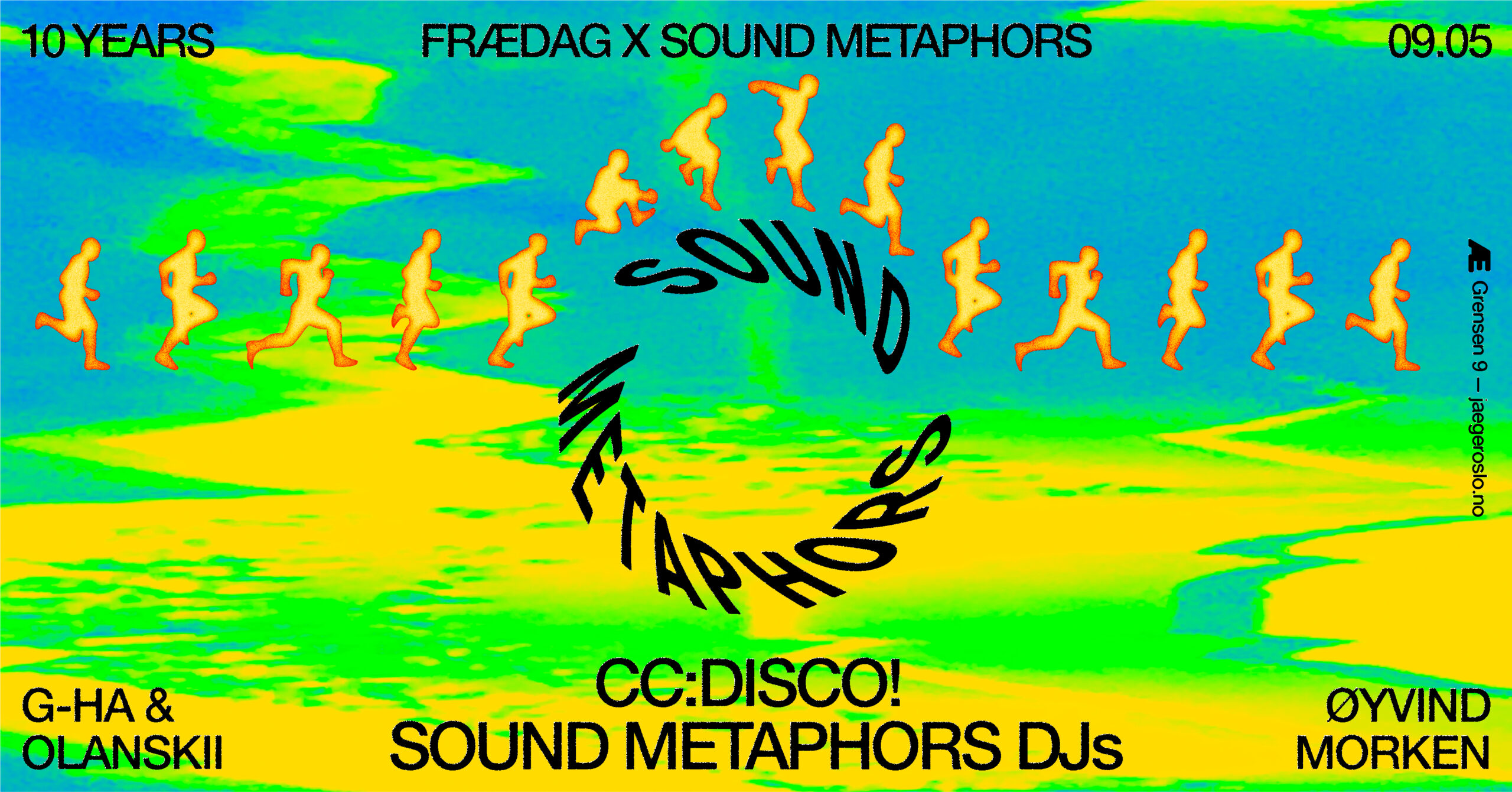 FRIDAY  Frædag x Sound Metaphors: CC:DISCO!