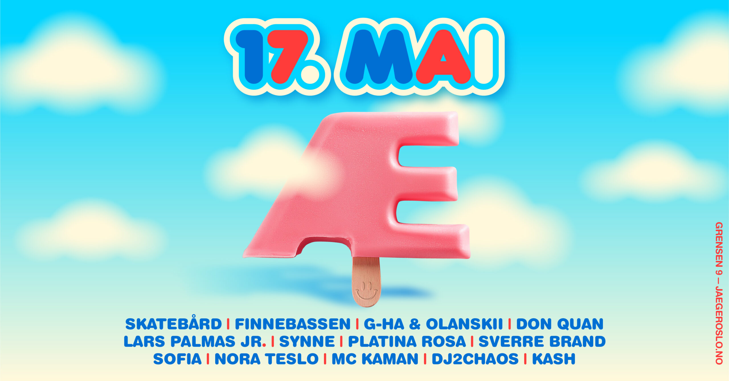SATURDAY   17.Mai x Nighflight: Skatebård + Finnebassen+++